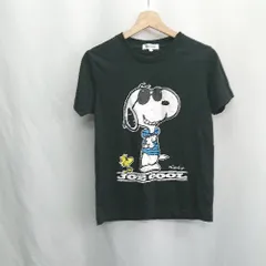 ◇ ⊂ Φ VOGUISH ヴォーギッシュ スヌーピー イラストプリント 半袖 Tシャツ サイズS ブラック系 メンズ E  【1411280029435】のサムネイル