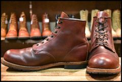 【美品•10年5.5D】レッドウィング8154ビームス別注ネイビースエード RED WING レッドウィング 8154 BEAMS Classic Round Toe ビームス 別注