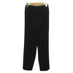 サマンサモスモス SM2 blue イージーケア マルチスタイルテーパードパンツ L 黒 ブラック