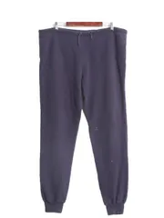 【お得なクーポン配布中!】 90s ポロ ラルフローレン ポケット付き スウェット パンツ メンズ L / 90年代 オールド 裏起毛 トレーナー ヘビーウェイト 厚手 ネイビー