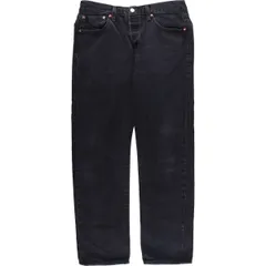 古着 リーバイス Levi's 501 ブラックデニム ストレートデニムパンツ メンズw32相当/eaa588178