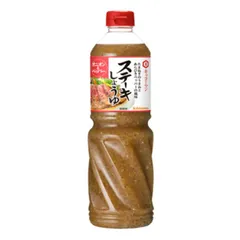 キッコーマン ステーキ しょうゆ オニオン＆ペッパー 1110g ( ソース / 玉ねぎ )のサムネイル