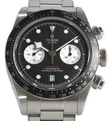 ★箱・ギャラ付！極美品！TUDOR チューダ― ブラックベイ クロノ 79360N 自動巻き メンズ★