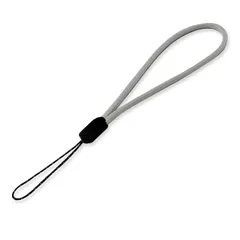 [shizukawill] シズカウィル ショート ストラップ シンプル 丸紐 スマホ 携帯ストラップ オシャレ 落下防止 コンパクト カラフル Xperia AQUOS HUAWEI gray(灰色) 0