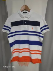 BEAN POLE(ビーンポール) ストライプ カラー 半袖Tシャツ 105 正規品