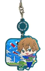 【中古】ストラップ 忍足謙也 「新テニスの王子様 キャラゆらラバーストラップ ～王子様達の一年間～ BOX.B」 アニメイト限定