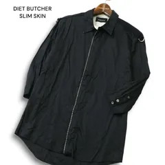 【美品】ダイエットブッチャースリムスキン ロングコーチジャケット 楽天市場】DIET BUTCHER ダイエットブッチャー ジャケットの通販
