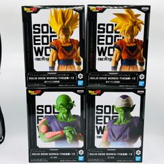 ドラゴンボール Z SOLID EDGE 出陣 12 13 超サイヤ人 2 孫悟飯 ピッコロ 4体 まとめ セット / DRAGONBALL バンダイ