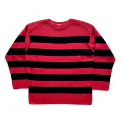 slopeslow スロープスロウ paper high twisted wool breton stripes sweater ペーパーハイツイストウールブルトンストライプセーターのサムネイル