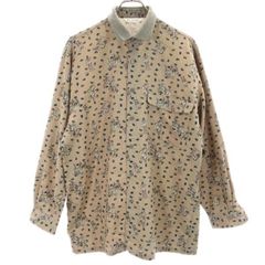未使用品 Leinani(レイナニ)ボタンダウン長袖アロハシャツ - メルカリ
