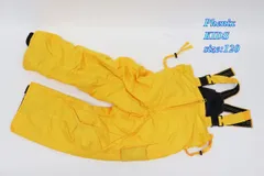 Phenix フェニックス ジュニア スキーサロペット サイズ120 イエロー PKA4212 スポーツ キッズ R2506-030