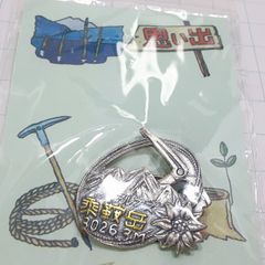 未使用 乗鞍岳 観光 旅行 記念 山バッジ ピンバッジ PINS ピンズ A30363