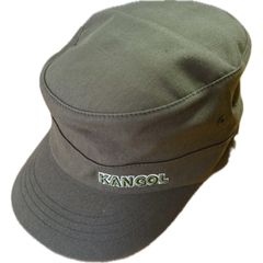 【新品未使用】 KANGOL 9720BC カンゴール キャップ 帽子 ワークキャップ COTTONN TWILL ARMY CAP GREEN L/XL