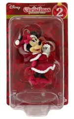 【中古】置物・装飾品 ミニーマウス フィギュアオーナメント 「Happyくじ ディズニー クリスマスオーナメントくじ2024」 フィギュアオーナメント賞