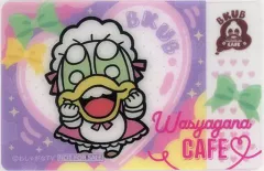【中古】キャラカード 大川ぶくぶ カフェ風クリアカード 「マフィア梶田と中村悠一の『わしゃがなTV』 アニメイトカフェキッチンカー記念フェア」 対象商品購入特典