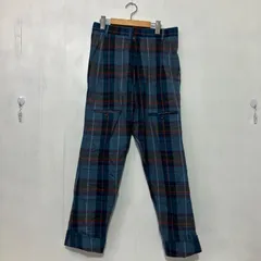 merci beaucoup のチェックパンツ mercibeaucoup， メルシーボークー うしろまえパンツ チェック柄