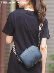 STELLA MCCARTNEY (ステラマッカートニー) SML ロゴ クロスボディ カメラバッグ SML700266WP0057 レディース (ブラック)
