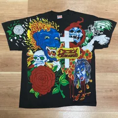 Ozzy Osbourne 総柄Tシャツ ヴィンテージ　XL 90年代 Ozzy Osbourne オジーオズボーン Ozzmosis バンドTシャツ