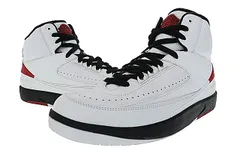 ナイキ2003年エアジョーダンAIR JORDAN 2シカゴ白赤黒27㎝新品箱付 ナイキ2003年エアジョーダンAIR JORDAN 2シカゴ白赤黒27㎝新品箱