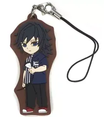 【中古】雑貨 冨岡義勇 「鬼滅の刃×ローソン ラバーストラップ(ローソン制服)」