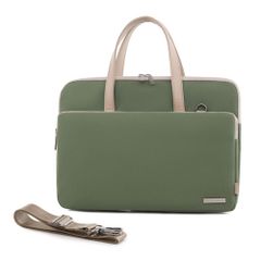☆ Green ☆ 13.3-14 inch ☆ Laptop Case, Laptop Shoulder Bag, Cute Laptop Case, Tote Shoulder 2-way Laptop Bag, Notebook Bag, PC Bag, Notebook PC Bag, Notebook Case, PC Case, Notebook PC Case