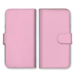 iPhone12 Pro Max ケース 手帳型 アイフォン12 プロマックス スマホケース 携帯ケース ピンク ぴんく 無地 シンプル 可愛い かわいい オシャレ パステル ビビット カラー01