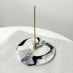 大理石デザイン お香立て インセンスホルダー