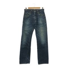 LEVI'S リーバイス LOT.501XX デニムパンツ W33×L36 00年 USA製 BIGE トップボタン裏555 バレンシア工場 赤耳 インディゴのサムネイル
