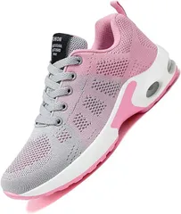 スニーカー レディース 軽量 エアクッション カジュアル トレーニングシューズ 運動靴 通気性 防滑 軽量 スポーツシューズ yuanxiang01