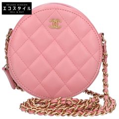 CHANEL シャネル 27番台 ラム マトラッセ ラウンド