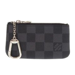 未使用 ルイ ヴィトン ポシェットクレ ダミエ グラフィット N60155 コインケース LV 0980 LOUIS VUITTON