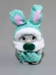 【中古】おもちゃ 2.わたウサギの赤ちゃん(チャーリー) 「シルバニアファミリー 赤ちゃんカラフルウサギコスチューム」 シルバニアファミリーくじ景品