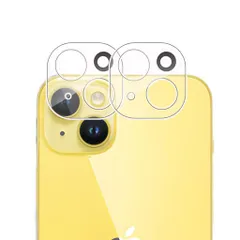 対応iPhone14/iPhone14plusカメラ保護レンズフィルム【2枚セット】アイフォン14/アイフォン14マックスカメラフィルムレンズフィルム[日本旭硝子製貼り付け簡単指紋防止気泡防止飛散防止キズ…