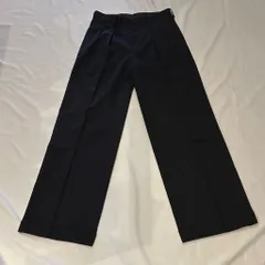 DRESSEDUNDRESSED ドレスドアンドレスド WIDE SLACKS スラックス ブラック size:3 【代官山A08】のサムネイル