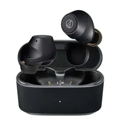 (株)コジマ_【新品 未使用 未開梱】 オーディオテクニカ　フルワイヤレスイヤホン マットブラック [ノイズキャンセリング対応 /Bluetooth対応]　ATHCKS30TW+BKのサムネイル