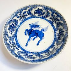 アダチマリ 骸骨 印判小皿 - メルカリ