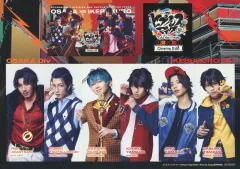 【中古】シール・ステッカー A5ステッカーシート 「舞台『ヒプノシスマイク -Division Rap Battle-』 Rule the Stage どついたれ本舗 VS Buster Bros!!! -Cinema Edit- 通常スクリーン版」 入場者特