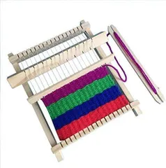 【在庫セール】xuuyuu. xuuyuu 手織り機 卓上手織機 編み機 手芸用