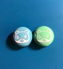 スイッチ　あつまれどうぶつの森　ジョイコン　スティックカバー　厚みのあるタイプ