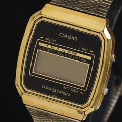 中古動品◇03-502◇カシオ CASIOTRON カシオトロン 液晶デジタル