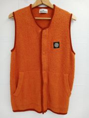 STONE ISLAND/フリースベスト/オレンジ/7115566D2/Sサイズ/古着/ストーンアイランドのサムネイル