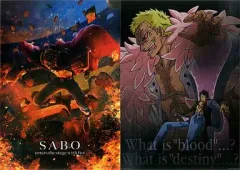 【中古】ポスター(アニメ) 全2種セット B3クリアポスター 「一番くじ ワンピース～コロシアム決戦編～」 E賞