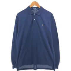 古着 ラルフローレン Ralph Lauren POLO by Ralph Lauren 長袖 ポロシャツ メンズL相当/eaa559639