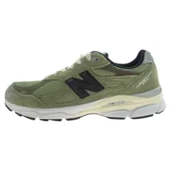 NEW BALANCE ニューバランス スニーカー M990JD3 × JJJJound ジョウンド 990V3 スエード メッシュ スニーカー グリーン系 28cm【中古】のサムネイル