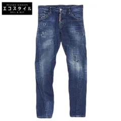 DSQUARED2 ディースクエアード DSQUARED2 ディースクエアード SEXY TWIST JEAN デニムパンツ ボトムス メンズ ブルー 42 S71LB0753 42