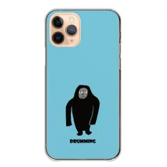 iPhone12 Pro Max ケース カバー アイフォン12 プロマックス スマホケース ハードケース ゴリラ かわいい 面白い クール かっこいい マウンテンゴリラ ドラミング 強い メンズ カラー07のサムネイル