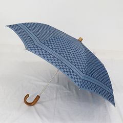 Christian Dior クリスチャンディオール 長傘千鳥格子 木製ハンドル Christian Dior クリスチャンディオール 長傘千鳥格子 木製ハンドル