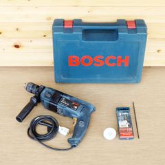 新潟発 BOSCH 振動ドリル GSB20-2E 中古 電動工具 動作確認済 ドライバドリル ハンマー 破砕 配管 工事 建築 打撃 穴あけ ボッシュ