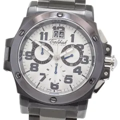 タバー　Tabbah　チタニウム カーゴ クロノグラフ　腕時計 楽天市場】TABBAH タバー チタニウムカーゴ 068.08 TI/革 男性用