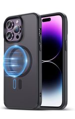 【AKJ9】 NIMASO ケース MagSafe対応 iPhone14Pro 用 ケース 半透明 カバー 米軍MIL規格取得 マグネット搭載 耐衝撃 マグセーフ対応 ワイヤレス充電対応 iPhone 14 Pro NSC23A639